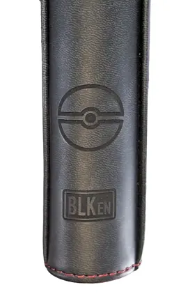 Pokemon TCG 9-Pocket Binder BCW Z-Folio Custom Laser Engraved Black Bolt! - Image 2
