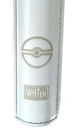 Pokemon TCG 9-Pocket Binder BCW Z-Folio Custom Laser Engraved White Flare! - Image 2
