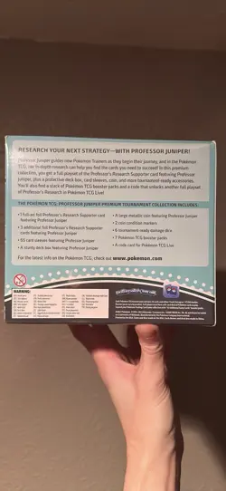 Pokemon Professor Juniper Premium Tournament Collection Box-Factory Sealed Case - Image 4