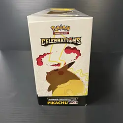 Pokemon TCG Celebrations Premium Figure Collection Pikachu VMAX Box - Sealed 820650809408 - Image 4