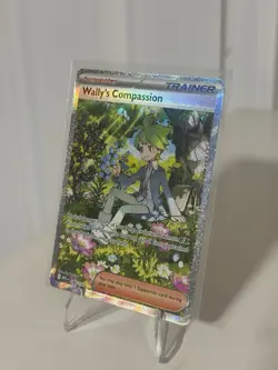 Pokemon TCG Wally’s Compassion 186/132 Secret Rare Trainer Mega Evolution - Image 1