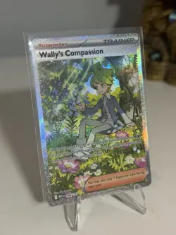Pokemon TCG Wally’s Compassion 186/132 Secret Rare Trainer Mega Evolution - Image 2