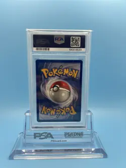 1999 Pokemon Fossil Unlimited 10/62 Holo Lapras PSA Grade 9 Mint - Image 2