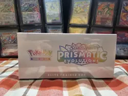 SEALED!!!! Pokemon TCG Prismatic Evolutions ETB with acrylic case! - Image 4