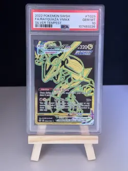 2022 Pokemon SWSH FA/Rayquaza VMAX Silver Tempest TG29 GEM MINT PSA 10 - Image 1