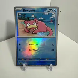 Pokemon TCG Slowpoke (Master Ball Pattern) 018/131 Prismatic Evolutions *NM* - Image 1