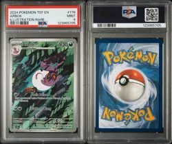 Pokemon TCG Arbok 176/162 Temporal Forces Illustration Rare Mint PSA 9 - Image 3
