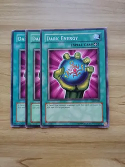 Yu-Gi-Oh - Dark Energy 3X - Full Playset - Image 1