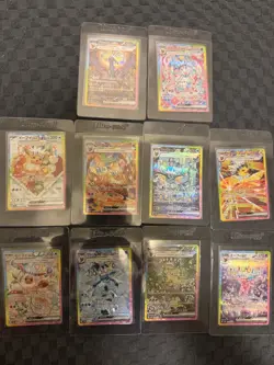 Pokemon Eeveelution SAR Bundle - Terastal Festival - All 10 Cards - Full Set! - Image 1