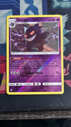 GENGAR Reverse Holo 70/214 Unbroken Bonds Pokemon Card NEAR MINT - Image 1