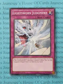 MP17-EN237 Lightsworn Judgment Yu-Gi-Oh Card 1st Edition New - Image 1