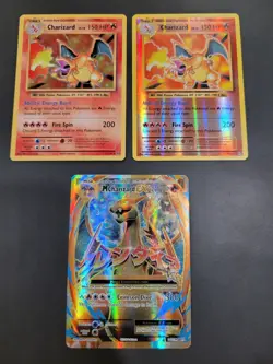 Pokemon XY Evolutions 99% Complete Master Set W Cracked Ice Holos Charizard Card - Image 1