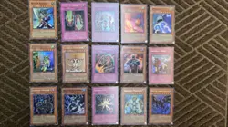 Yu-Gi-Oh 15 Card Lot Cards Old Banger Cards No Reserve Auction Yugioh Look - Image 1
