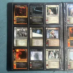 LotR TCG Countdown Collection - complete 18 card Promo set with Countdown binder - Image 2