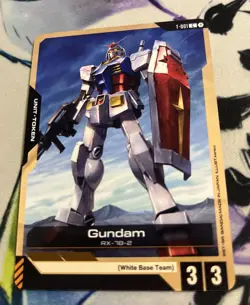 Gundam Token - T-001 NM - Gundam TCG Card Game - Image 1