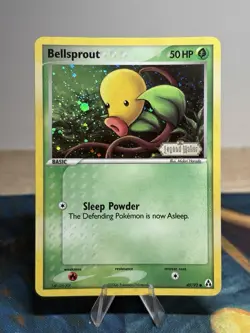 Bellsprout 49/92 Reverse Holo Stamped Pokemon Card 2006 EX Legend Maker MP/HP - Image 1