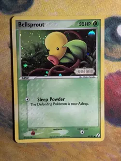 Bellsprout 49/92 Reverse Holo Stamped Pokemon Card 2006 EX Legend Maker MP/HP - Image 2