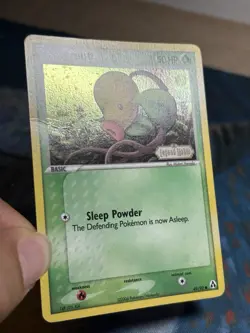 Bellsprout 49/92 Reverse Holo Stamped Pokemon Card 2006 EX Legend Maker MP/HP - Image 4