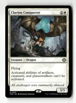 Clarion Conqueror Tarkir: Dragonstorm #5 Rare - Image 1