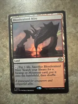 MTG - Bloodstained Mire - Modern Horizons 3 - Image 1
