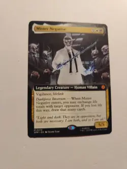 Mister Negative (Extended Art) NM - Marvel's Spider-Man - MTG - Image 1