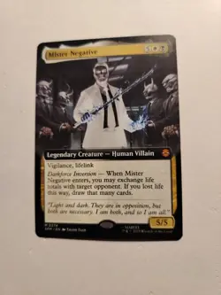 Mister Negative (Extended Art) NM - Marvel's Spider-Man - MTG - Image 2