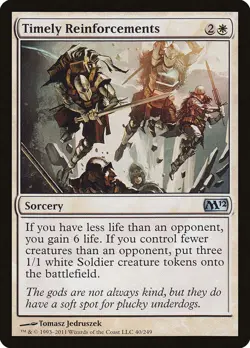 Timely Reinforcements [Magic 2012] Magic MTG - Image 1