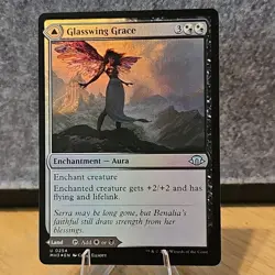 MTG Glasswing Grace Age-Graced Chapel Modern Horizons 3 Foil #254 NM Fresh Pull - Image 1