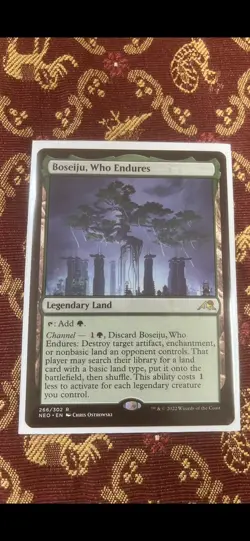 Boseiju, Who Endures MTG Kamigawa: Neon Dynasty 266/302 - Image 1