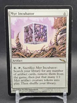 * 1x Myr Incubator x1 * Mirrodin MTG VLP Very Lightly Played - Artifact - Rare - Image 1
