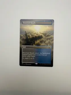 Deserted Beach - Foil Showcase - Midnight Hunt - English MTG - Image 1