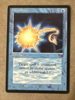 Force Spike X1 Legends NM Condition See Front/back Pics - Image 1