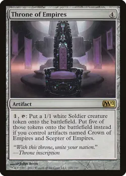 Throne of Empires [Magic 2012] Magic MTG - Image 1