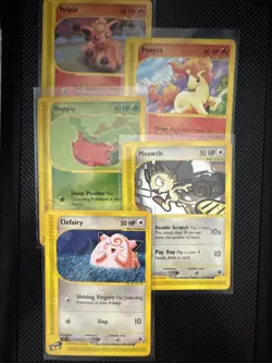 Pokemon Expedition Bundle MINT Charmander Pikachu Gastly + 3 x Reverse Holos - Image 2