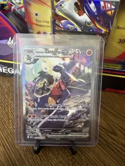 Cynthia’s Garchomp ex Special Illustration Rare 232/182 Destined Rivals Pokemon - Image 3