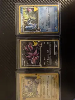 Pokemon Mimikyu + Light Toxtricity + Hydreigon Celebrations Promo Holo SWSH136 - Image 1