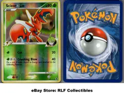 2009 Pokemon, Platinum Rising Rivals, #48/111 Scizor E4, Reverse Holo Uncommon - Image 1