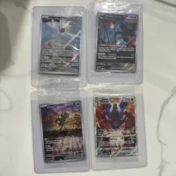 Pokemon TCG Lucario, Flutter Mane, Iron Bundle, and Teal Mask Ogerpon Promo Lot - Image 1