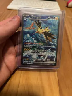 Zapdos ex 202/165 Pokemon Scarlet & Violet 151 SIR English 2 - Image 1