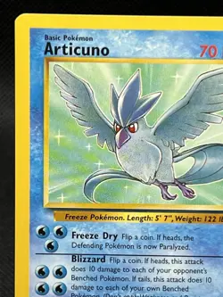 Pokemon TCG Fossil Articuno Non Holo Rare 17/62 NM Vintage WOTC - Image 2