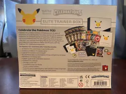 Pokemon Celebrations Elite Trainer Box ETB 25th Anniversary New Factory Sealed 820650809439 - Image 2