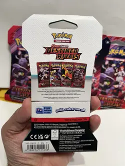 Pokemon Destined Rivals Sleeved Booster Pack LOT of 68 Sealed Packs. Free S&H - Image 2
