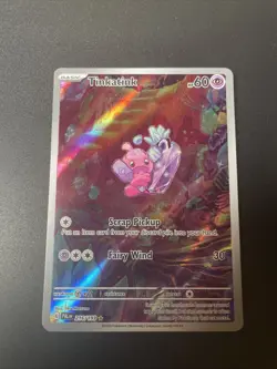 Pokemon Tinkatink 216/193 Illustration Rare IR Paldea Evolved LP - Image 1