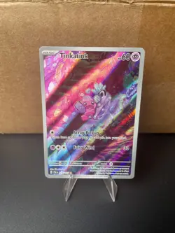Pokemon Tinkatink 216/193 Illustration Rare IR Paldea Evolved LP - Image 4
