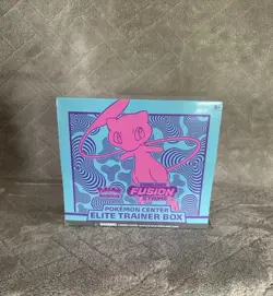 2021 Pokemon Fusion Strike Pokemon Center Factory Sealed ETB Elite Trainer Box - Image 1