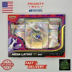 Mega Latias EX Box Pokemon TCG Set | Authentic Sealed | In Hand Ships ASAP - Image 1