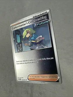 Pokemon TCG * SV Prismatic Evolutions * 104/131 Ciphermaniac's Codebreaking RH - Image 2