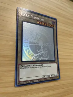 Yugioh! Dark Magician GFTP-EN128 Ghost Rare 1st Edition NM - Image 2