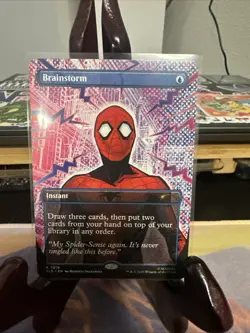 Brainstorm Spider-Man 7019 Borderless Non-Foil Bonus Card Secret Lair - Image 1