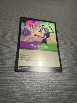 ✨Disney Lorcana- Reign of Jafar - Pull the Lever - Foil Promo Card 31/P2 - Image 2